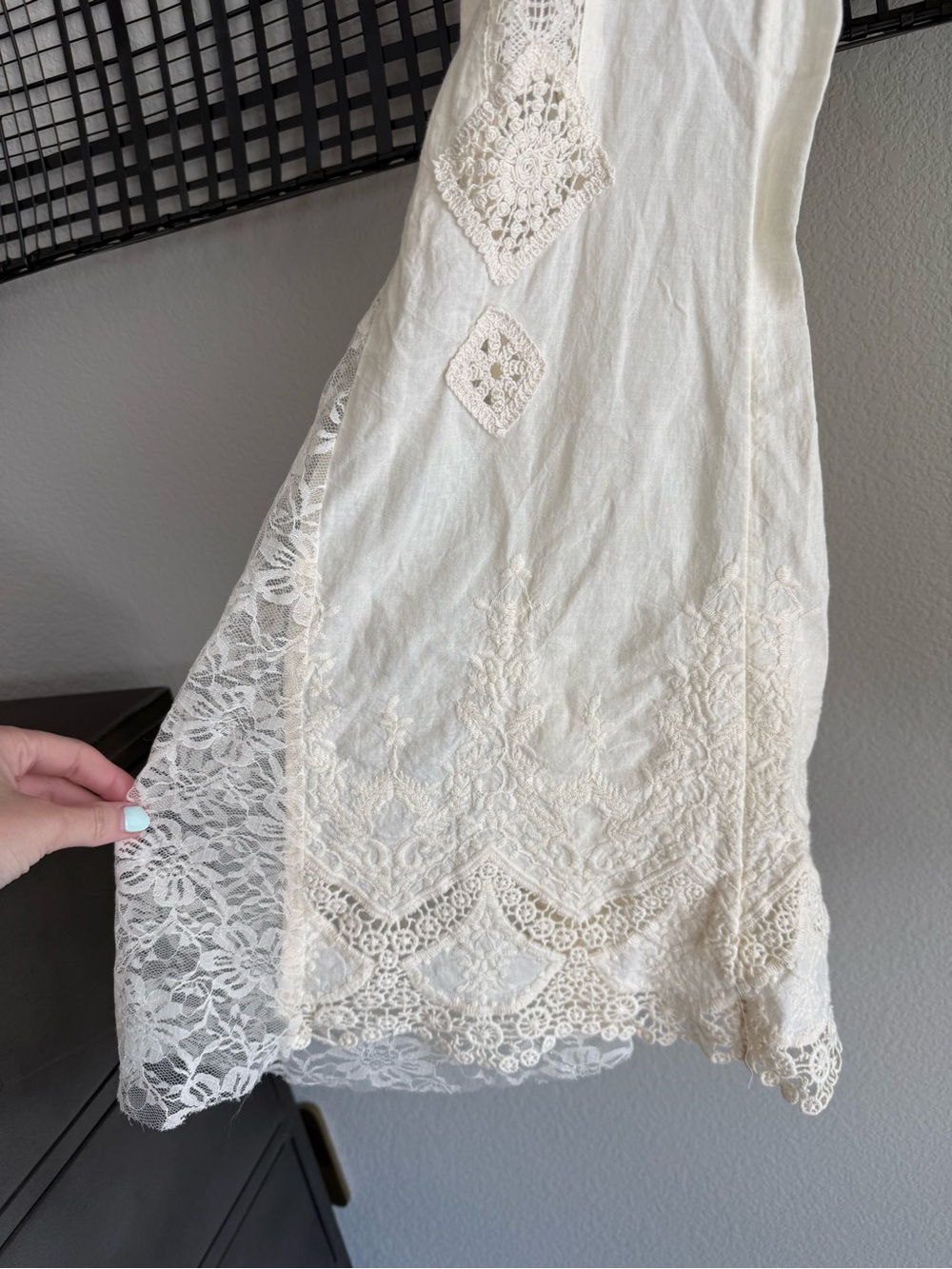 Free people Aliyah Lace Flare Pants - Picture 6 of 8